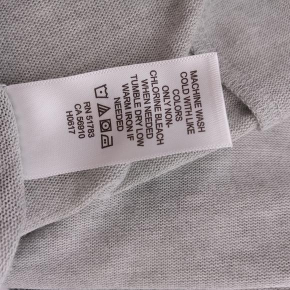 MAURICES CAPE WITH COWL NECK SIZE S/ M NWT LIGHT GRAY &‎ DARK GRAY - Picture 12 of 12